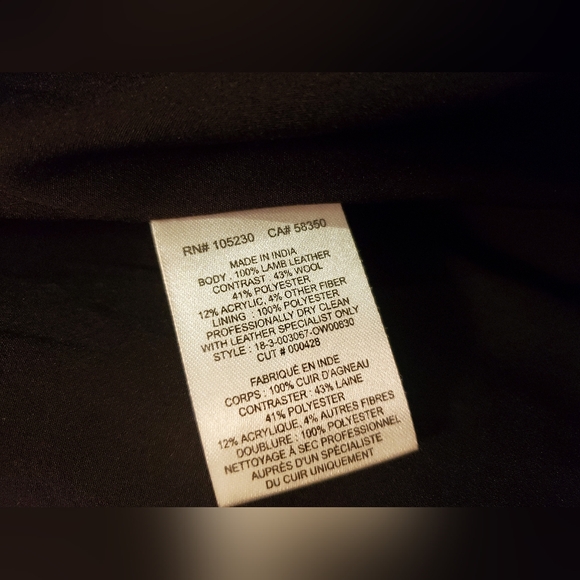 Joie Leather Jacket (Size M) - Picture 7 of 7